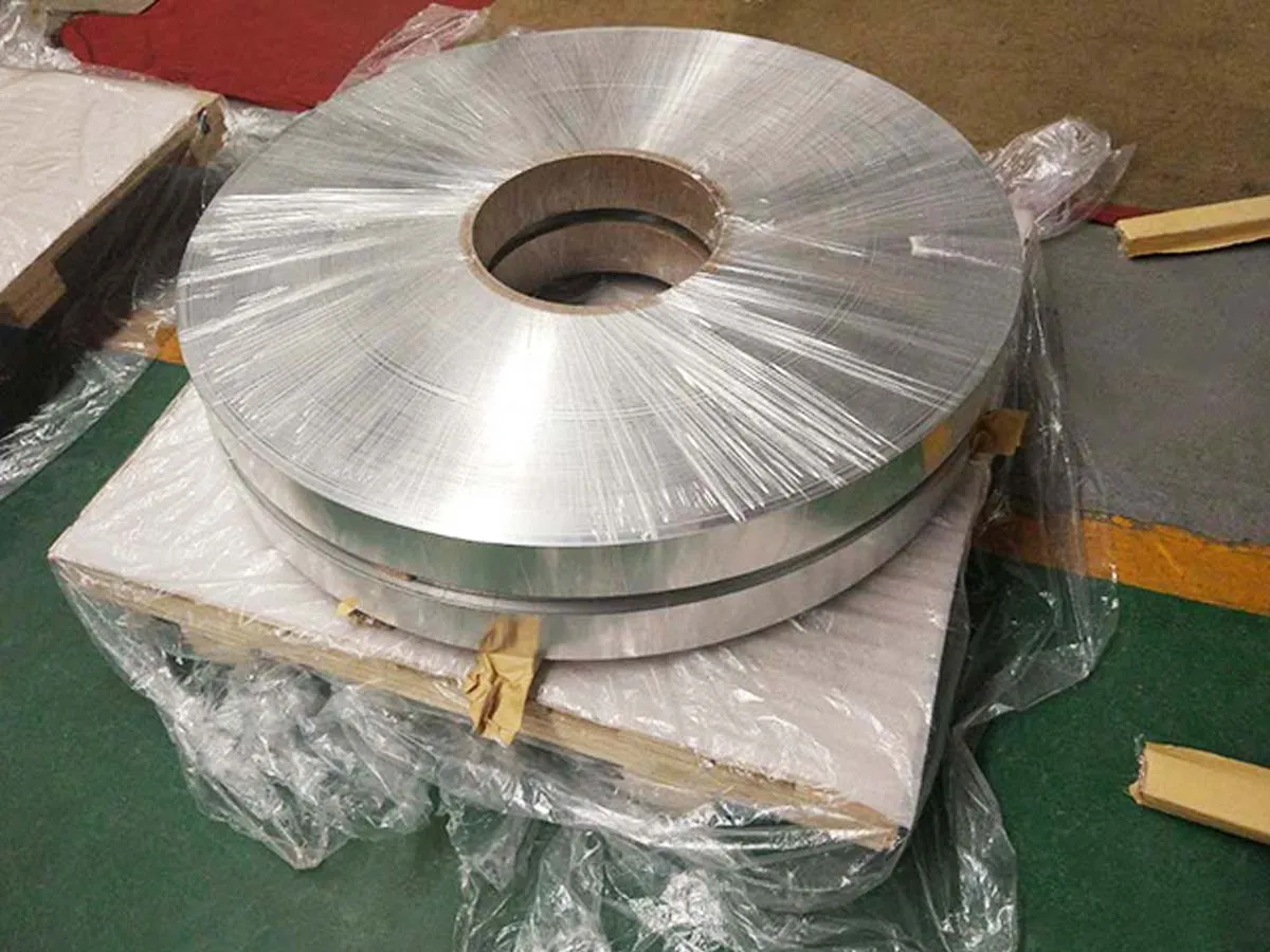 Aluminum strip for battery-related industrial applications