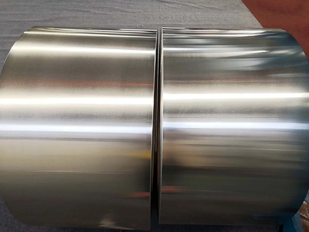 Aluminum strip used for industrial stamping process